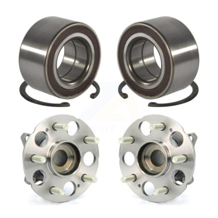 Front Rear Wheel Bearing And Hub Assembly Kit For Honda CR-V Acura RDX K70-102005
