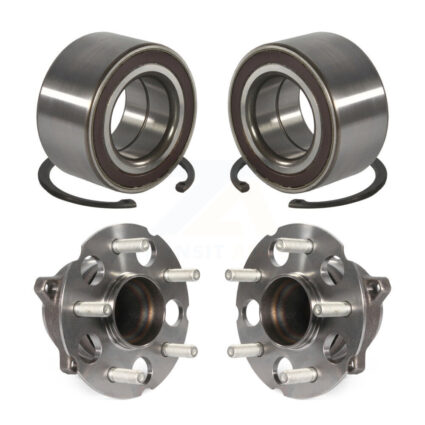 Front Rear Wheel Bearing And Hub Assembly Kit For Honda CR-V Acura RDX FWD K70-102006