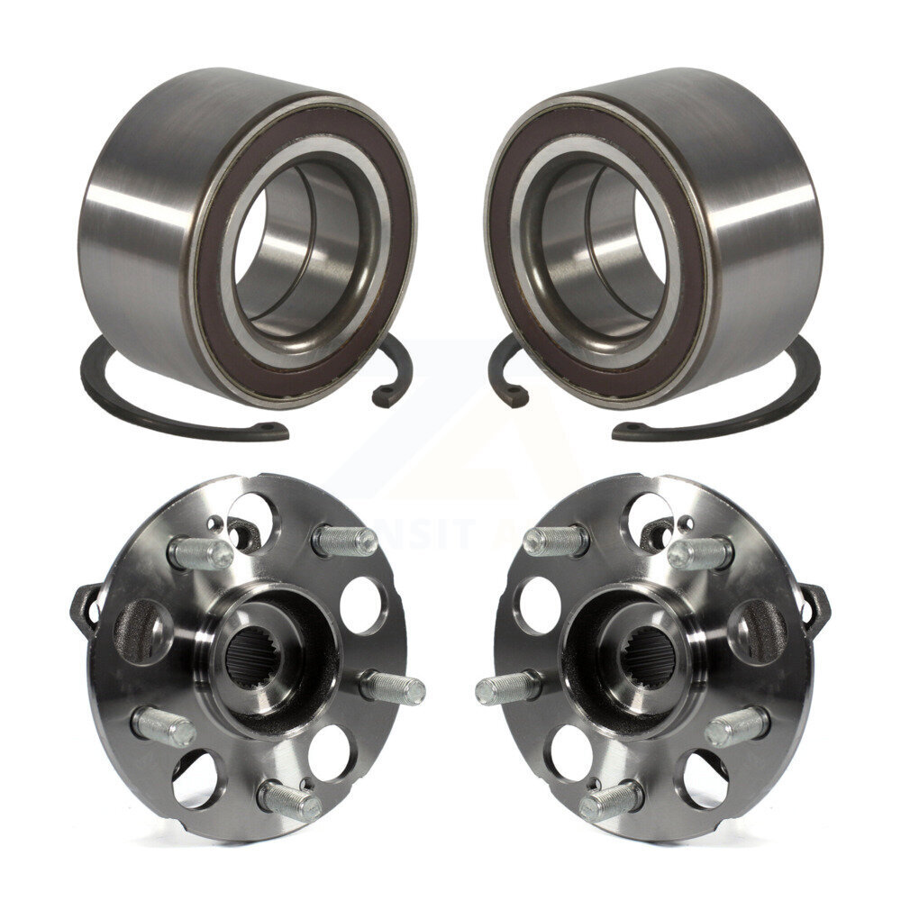 Front Rear Wheel Bearing And Hub Assembly Kit For Honda CR-V Acura RDX AWD K70-102007