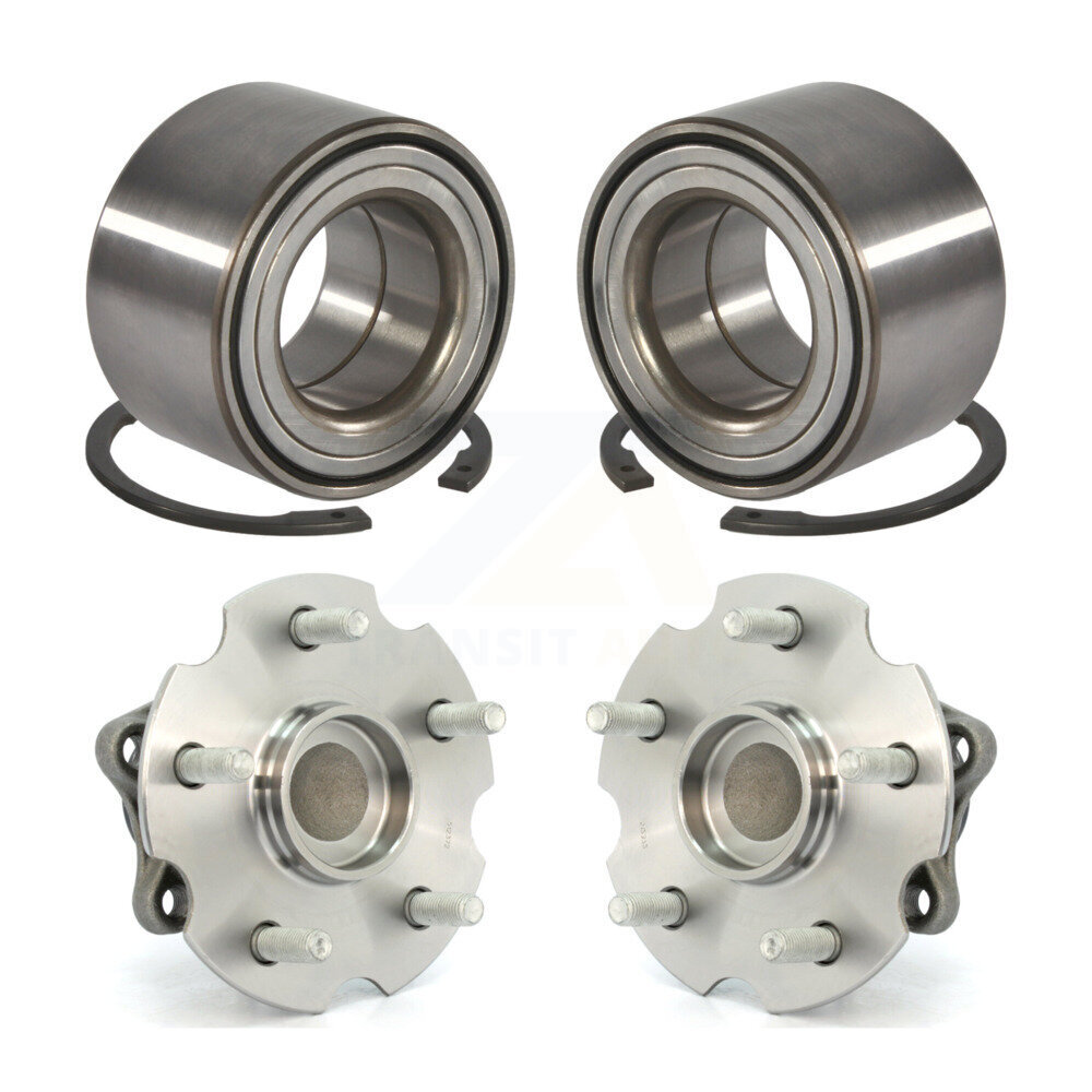 Front Rear Wheel Bearing And Hub Assembly Kit For 2017-2018 Toyota Corolla iM K70-102009