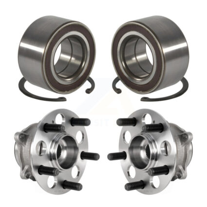 Front Rear Wheel Bearing And Hub Assembly Kit For Honda Pilot Acura MDX Passport K70-102010