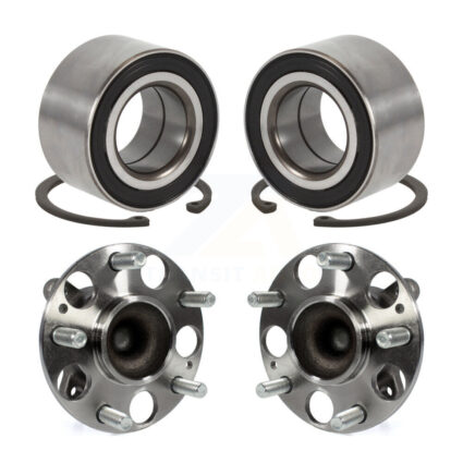 Front Rear Wheel Bearing And Hub Assembly Kit For Honda Civic Acura ILX K70-102011
