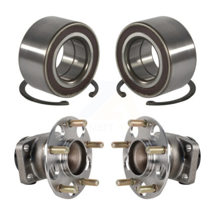 Front Rear Wheel Bearing And Hub Assembly Kit For 2016-2022 Honda HR-V FWD K70-102016