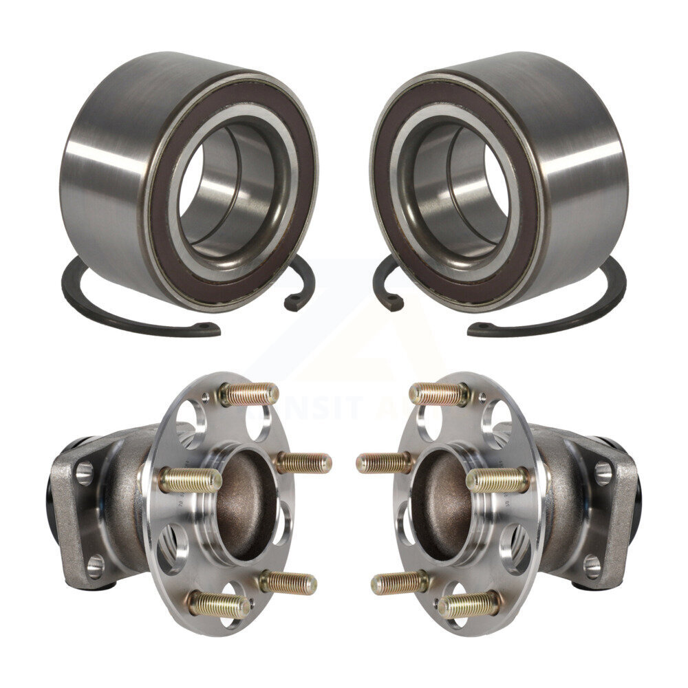 Front Rear Wheel Bearing And Hub Assembly Kit For 2016-2022 Honda HR-V FWD K70-102016