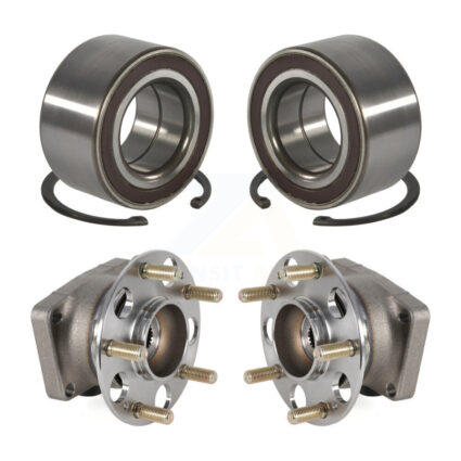 Front Rear Wheel Bearing And Hub Assembly Kit For 2016-2022 Honda HR-V AWD K70-102017