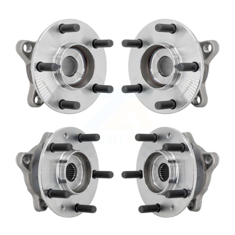 Front Rear Wheel Bearing & Hub Assembly Kit For Mazda CX-30 3 AWD K70-102035