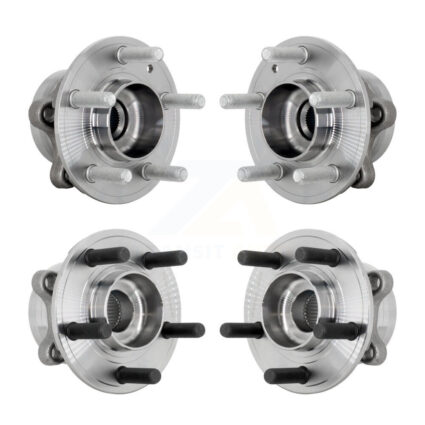 Front Rear Wheel Bearing & Hub Assembly Kit For Ford Explorer Police Interceptor Utility K70-102036