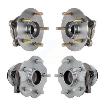 Front Rear Wheel Bearing & Hub Assembly Kit For Lexus RX350 RX350L RX450h FWD K70-102044