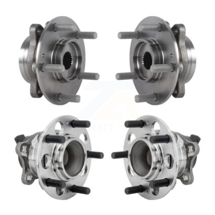 Front Rear Wheel Bearing & Hub Assembly Kit For Kia Forte Hyundai Ioniq Elantra GT K70-102045