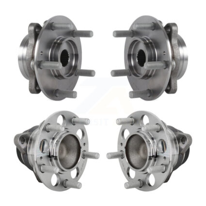 Front Rear Wheel Bearing & Hub Assembly Kit For Kia Forte Hyundai Elantra GT Veloster K70-102046