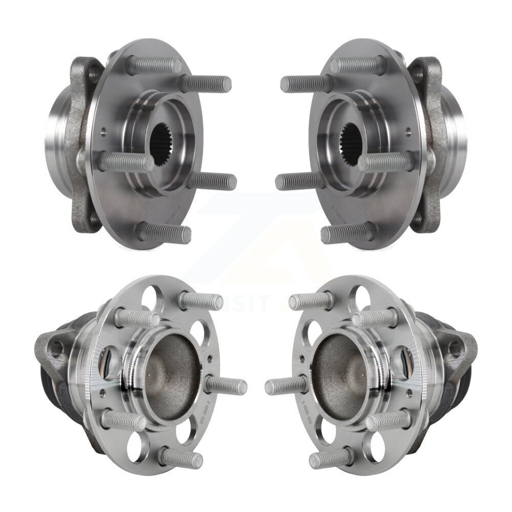 Front Rear Wheel Bearing & Hub Assembly Kit For Kia Forte Hyundai Elantra GT Veloster K70-102046