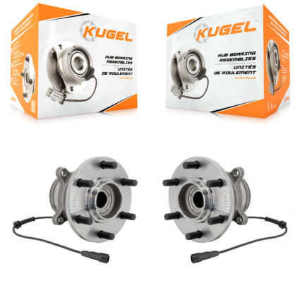 Front Wheel Bearing And Hub Assembly Pair For Nissan TITAN XD K70-102089