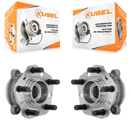 Rear Wheel Bearing And Hub Assembly Pair For Tesla 3 Y With 142mm Flange K70-102098