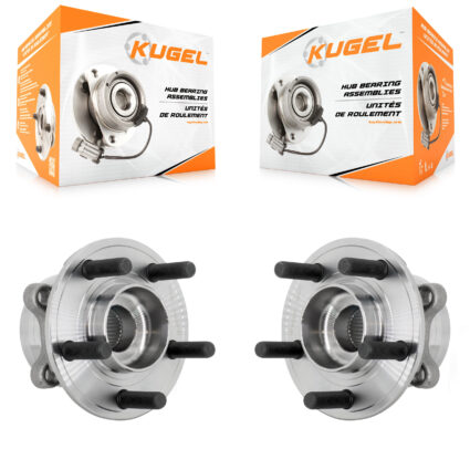 Rear Wheel Bearing Hub Assembly Pair For Ford Explorer Police Interceptor Utility Lincoln K70-102102