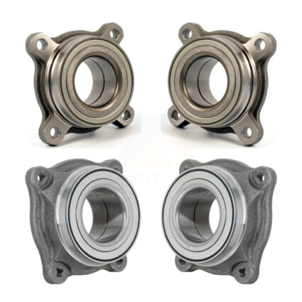 Front Rear Wheel Bearing Assembly Kit For 2008-2022 Toyota Sequoia K70-102131