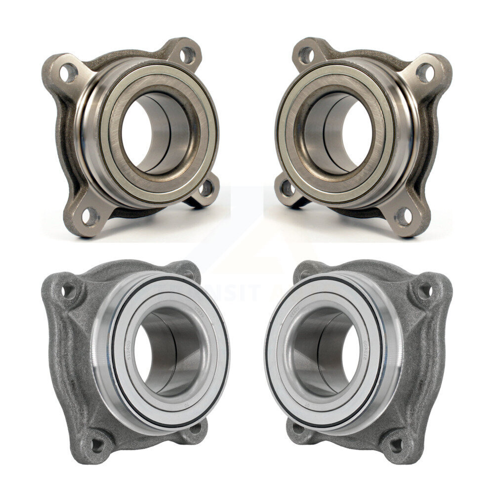 Front Rear Wheel Bearing Assembly Kit For 2008-2022 Toyota Sequoia K70-102131