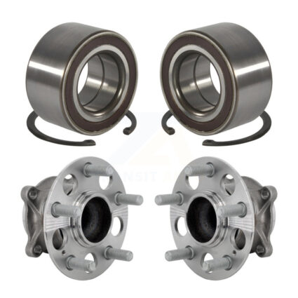 Front Rear Wheel Bearing And Hub Assembly Kit For Honda Pilot Acura MDX Passport K70-102134