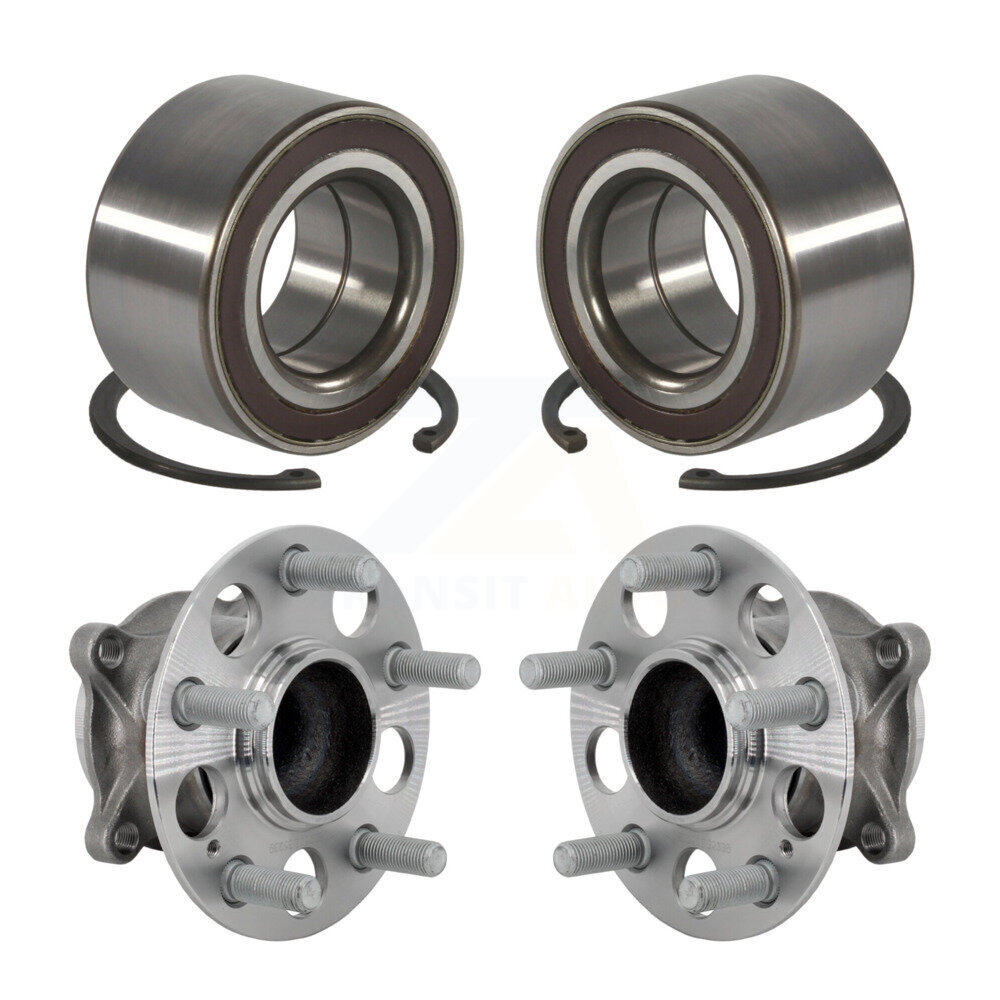 Front Rear Wheel Bearing And Hub Assembly Kit For Honda Pilot Acura MDX Passport K70-102134