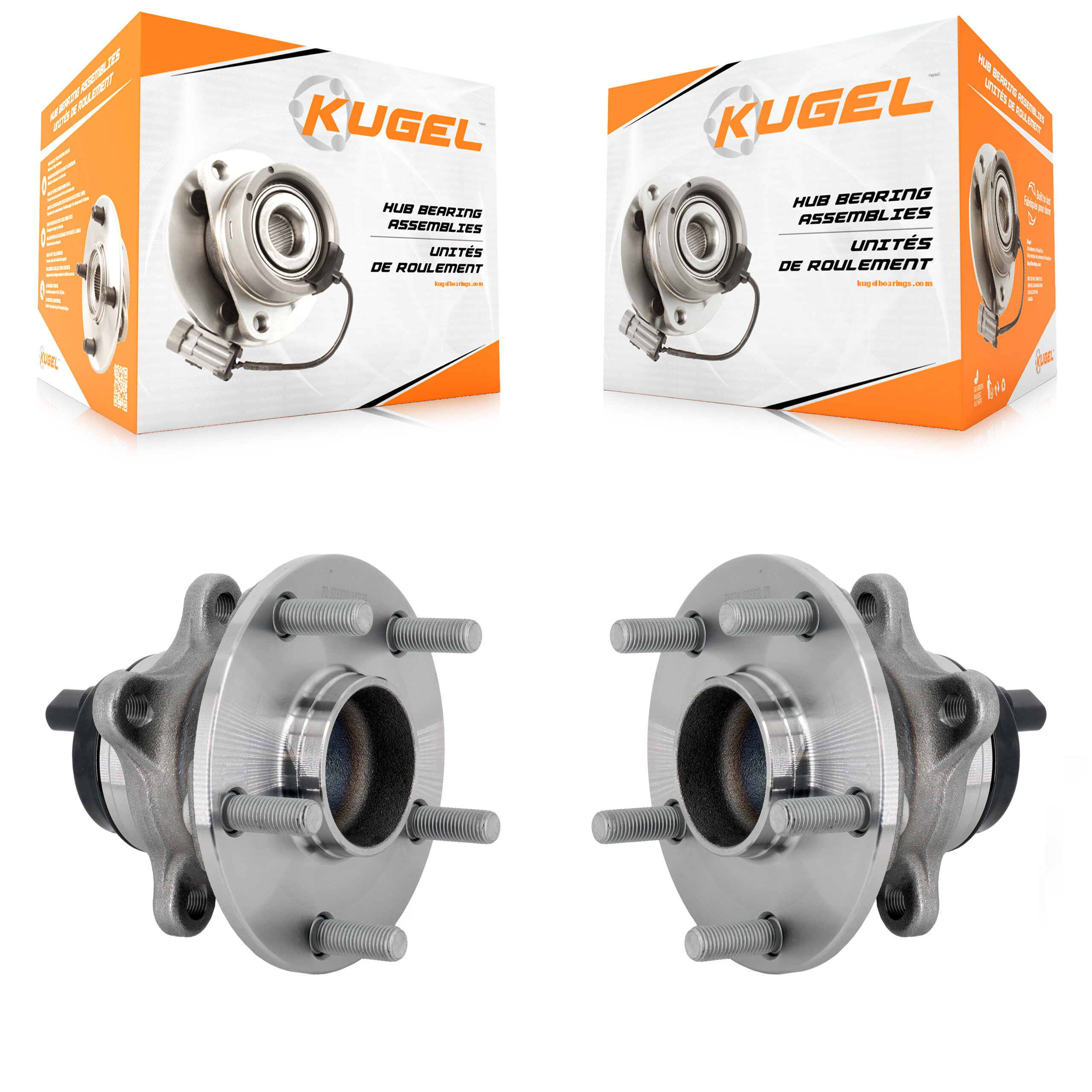 Front Wheel Bearing And Hub Assembly Pair For Lexus GS350 RC350 RC300 GS450h GS300 RC200t K70-102185