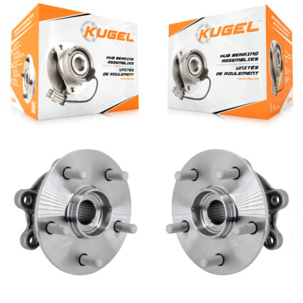 Front Wheel Bearing & Hub Assembly Pair For Toyota RAV4 FULL HYBRID EV-GAS (FHEV) engine K70-102189