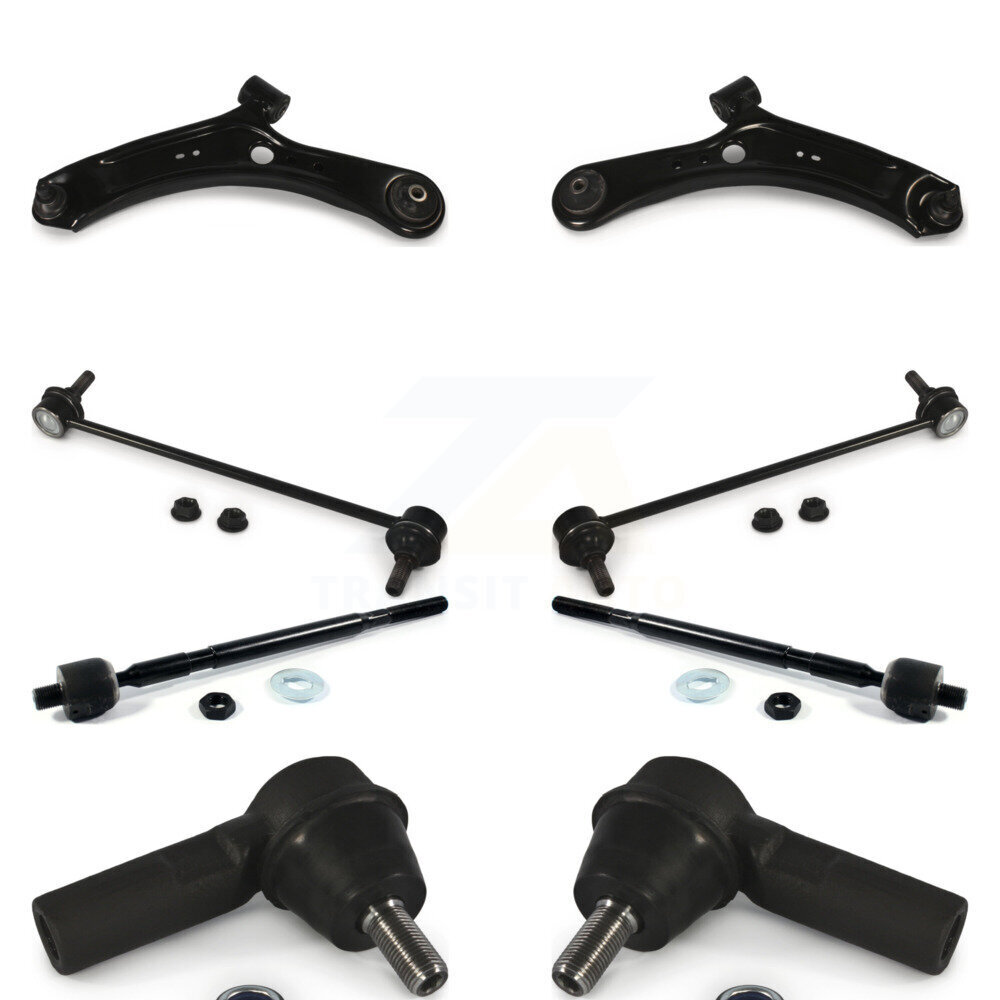 Front Suspension Arm And Ball Joint Tie Rod End Link Kit (8Pc) For Suzuki SX4 Crossover K72-100124