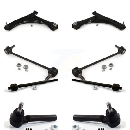 Front Suspension Arm Ball Joint Tie Rod End Link Kit (8Pc) For Dodge Grand Caravan Town & K72-100126