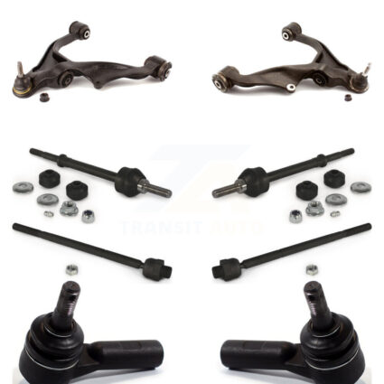 Front Suspension Control Arm And Ball Joint Tie Rod End Link Kit (8Pc) For Dodge Ram 1500 K72-100128