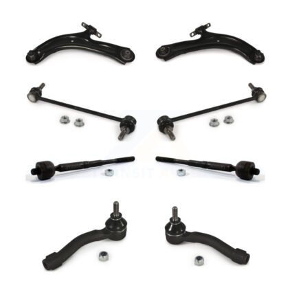Front Suspension Arm & Ball Joint Tie Rod End Link Kit (8Pc) For 2007-2012 Nissan Sentra K72-100153