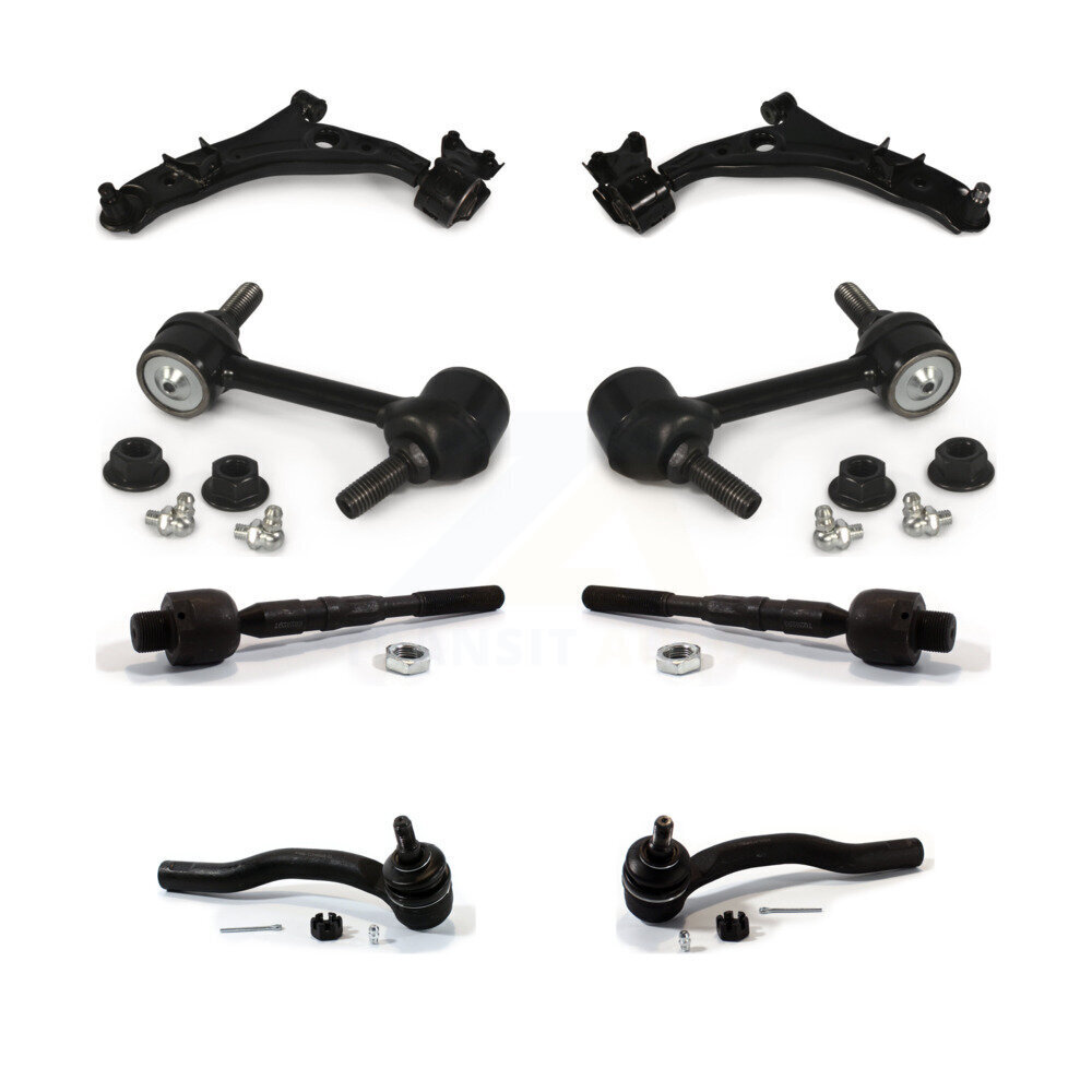Front Suspension Arm And Ball Joint Tie Rod End Link Kit (8Pc) For Ford Edge Lincoln MKX K72-100154