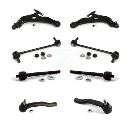 Front Suspension Arm & Ball Joint Tie Rod End Link Kit (8Pc) For 2004-2010 Toyota Sienna K72-100155