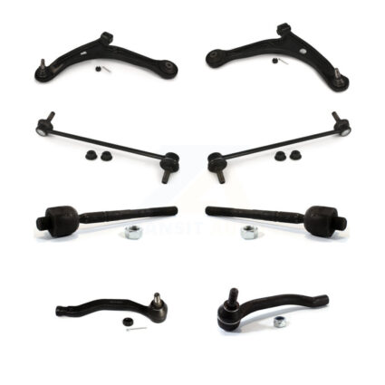 Front Suspension Arm And Ball Joint Tie Rod End Link Kit (8Pc) For Honda Pilot Acura MDX K72-100158