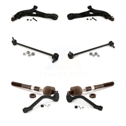 Front Suspension Control Arm And Ball Joint Tie Rod End Bar Link Kit (8Pc) For Kia Optima K72-100686