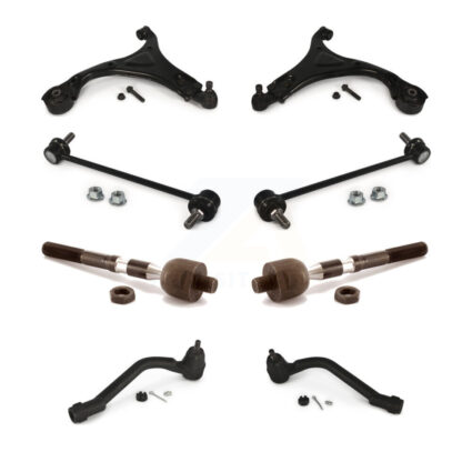 Front Suspension Control Arm And Ball Joint Tie Rod End Link Kit (8Pc) For Hyundai Sonata K72-100688