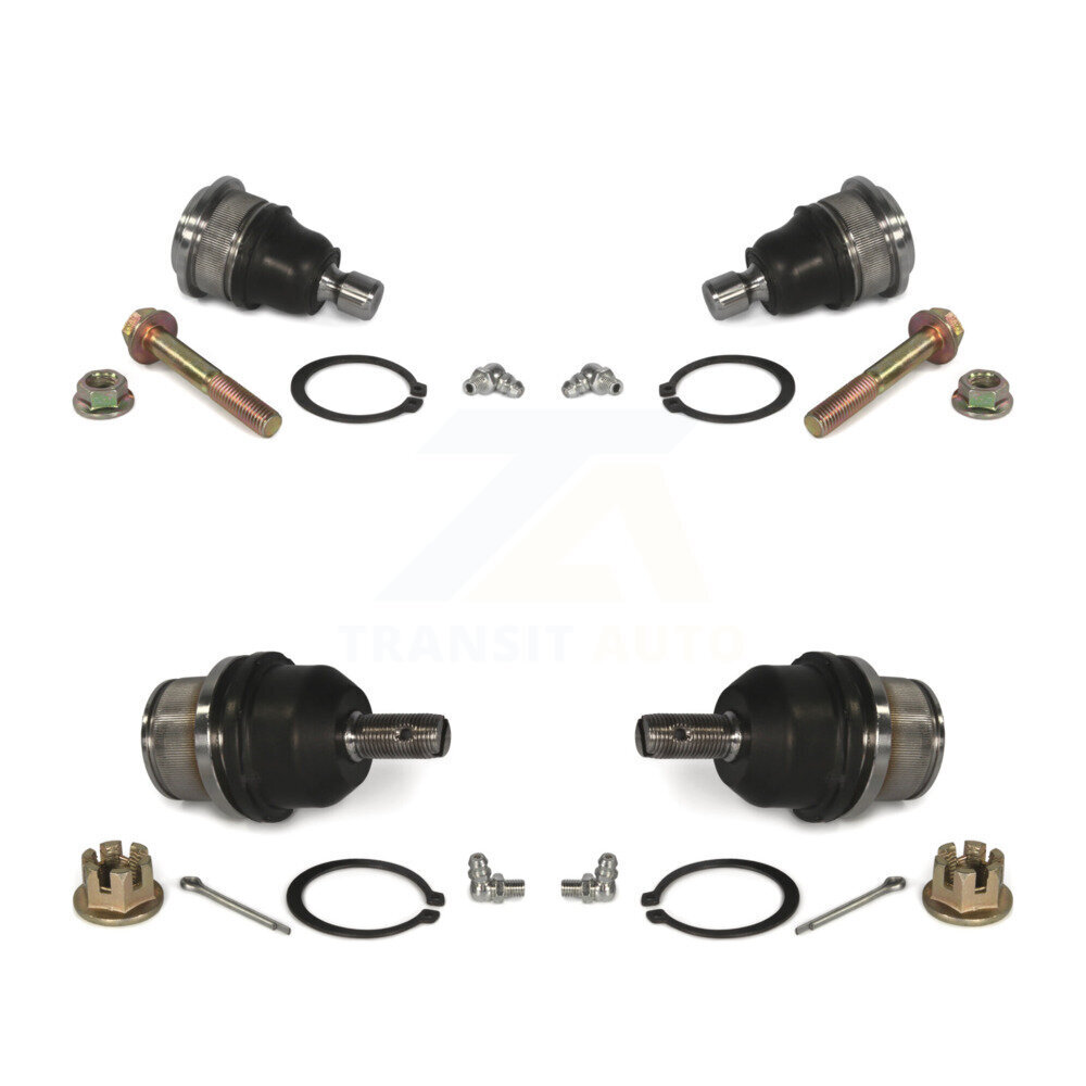Front Lower & Upper Ball Joints Kit For Chevrolet GMC Envoy Trailblazer XL EXT SSR Buick K72-100717