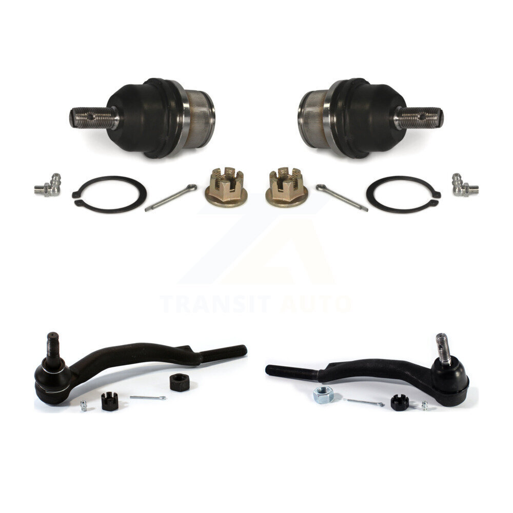 Front Ball Joint Tie Rod End Kit For Chevrolet GMC Envoy Trailblazer XL EXT SSR Buick XUV K72-100898
