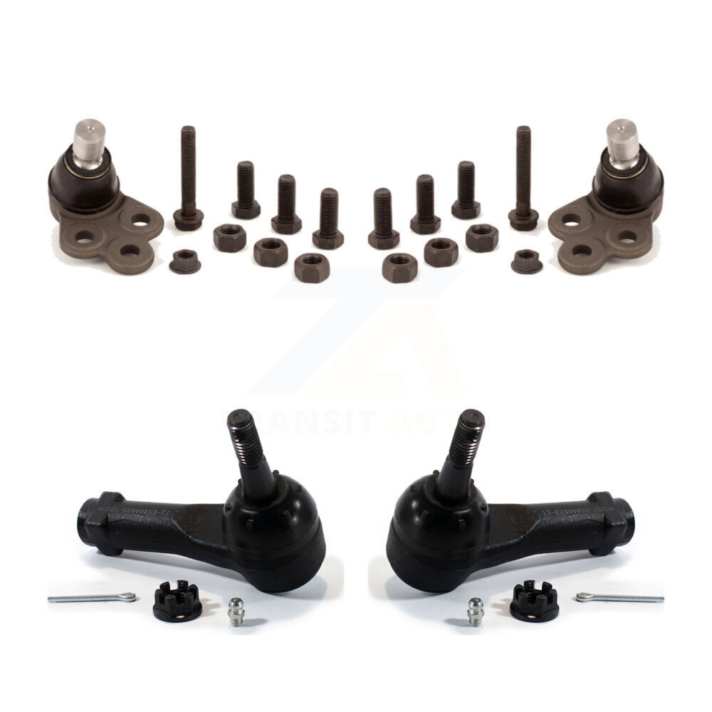 Front Ball Joint And Tie Rod End Kit For Chevrolet Cobalt Pontiac G5 Saturn Ion Pursuit K72-100965