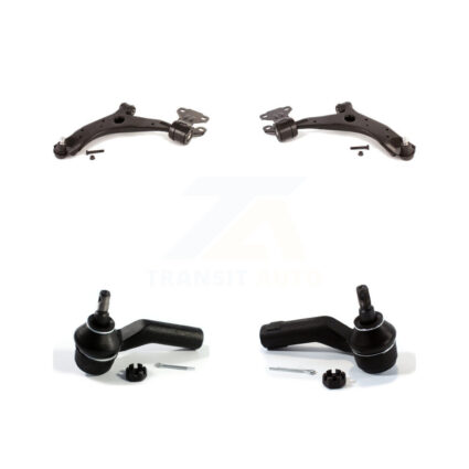 Front Suspension Control Arm And Tie Rod End Kit For 2010-2013 Mazda 3 Sport K72-101012