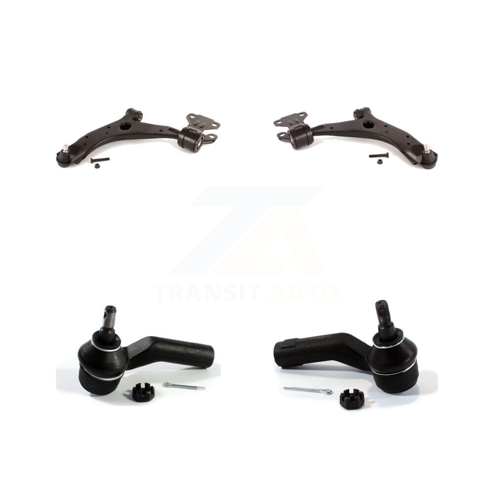 Front Suspension Control Arm And Tie Rod End Kit For 2010-2013 Mazda 3 Sport K72-101012