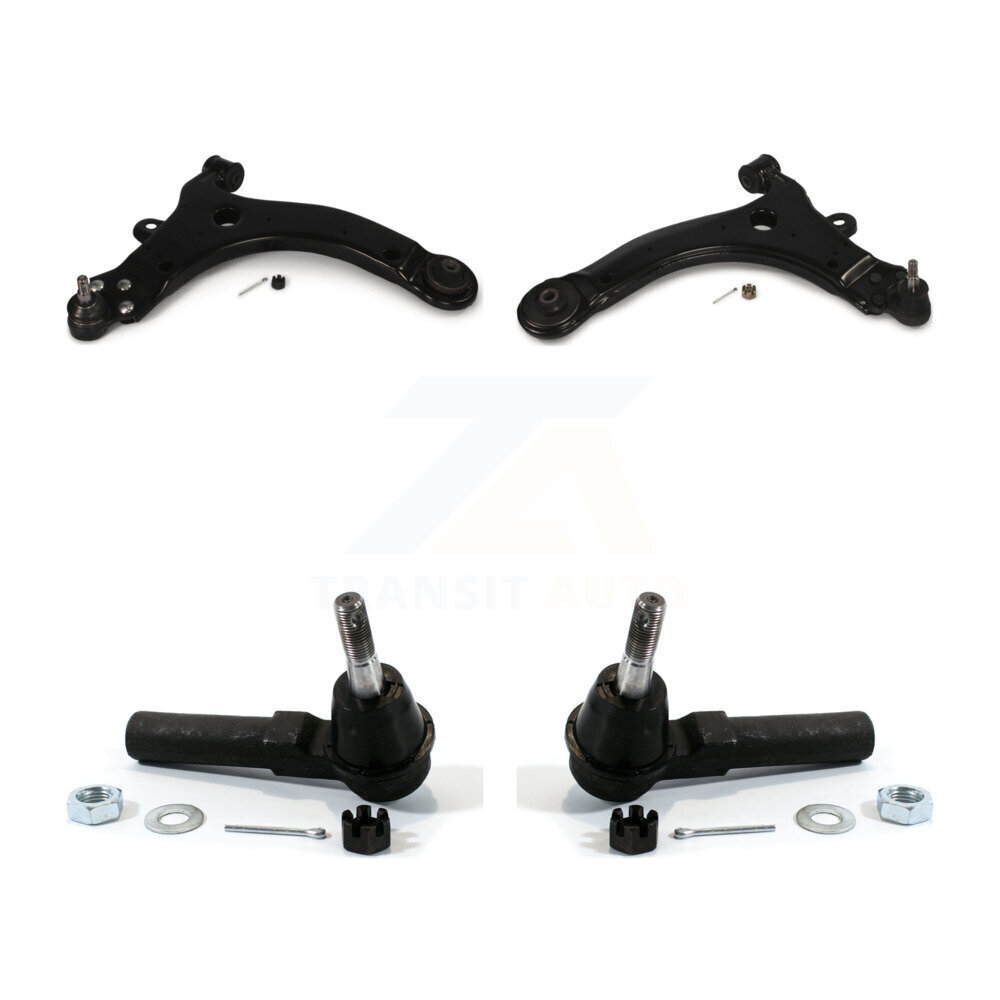 Front Control Arm Tie Rod End Kit For Buick Chevrolet LaCrosse Impala Pontiac Grand Prix K72-101058
