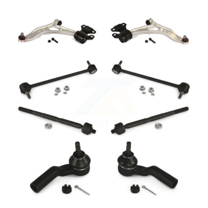 Front Suspension Control Arm & Ball Joint Tie Rod End Link Kit (8Pc) For Ford Focus C-Max K72-101130