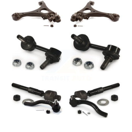 Front Suspension Control Arm & Ball Joint Tie Rod End Link Kit (8Pc) For Honda Civic 1.8L K72-101131