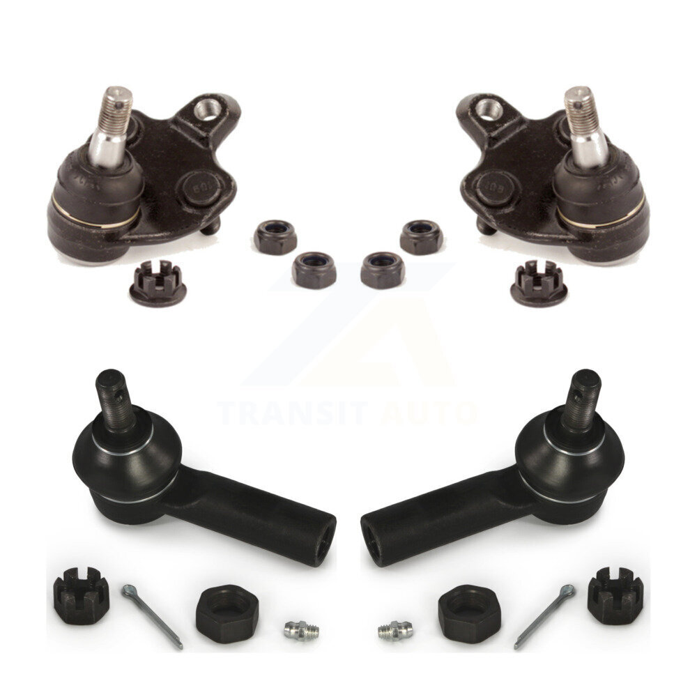 Front Suspension Ball Joint And Tie Rod End Kit For 2003-2008 Toyota Matrix Pontiac Vibe K72-101315