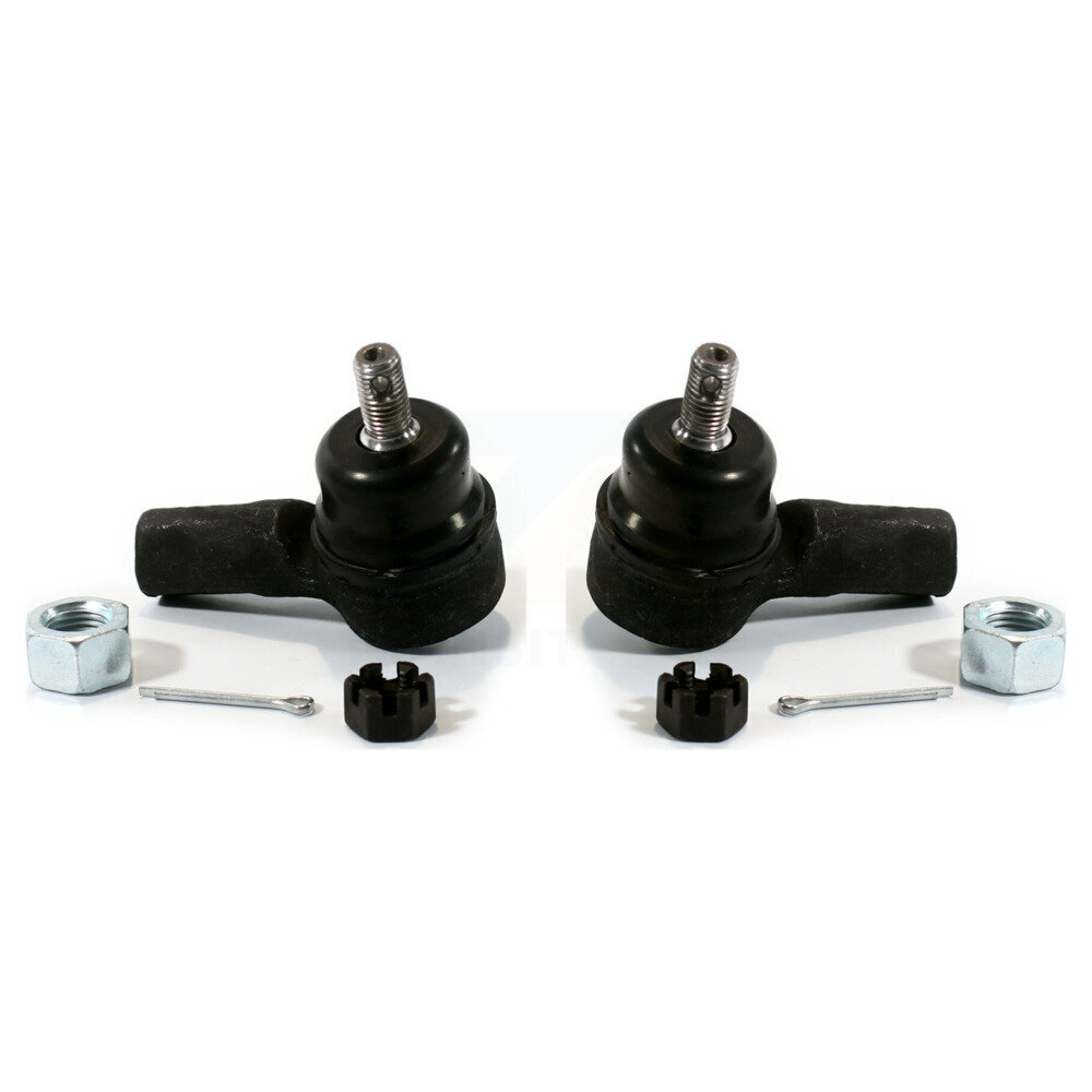 Front Outer Steering Tie Rod End Pair For Honda Civic CR-V Acura EL K72-101341