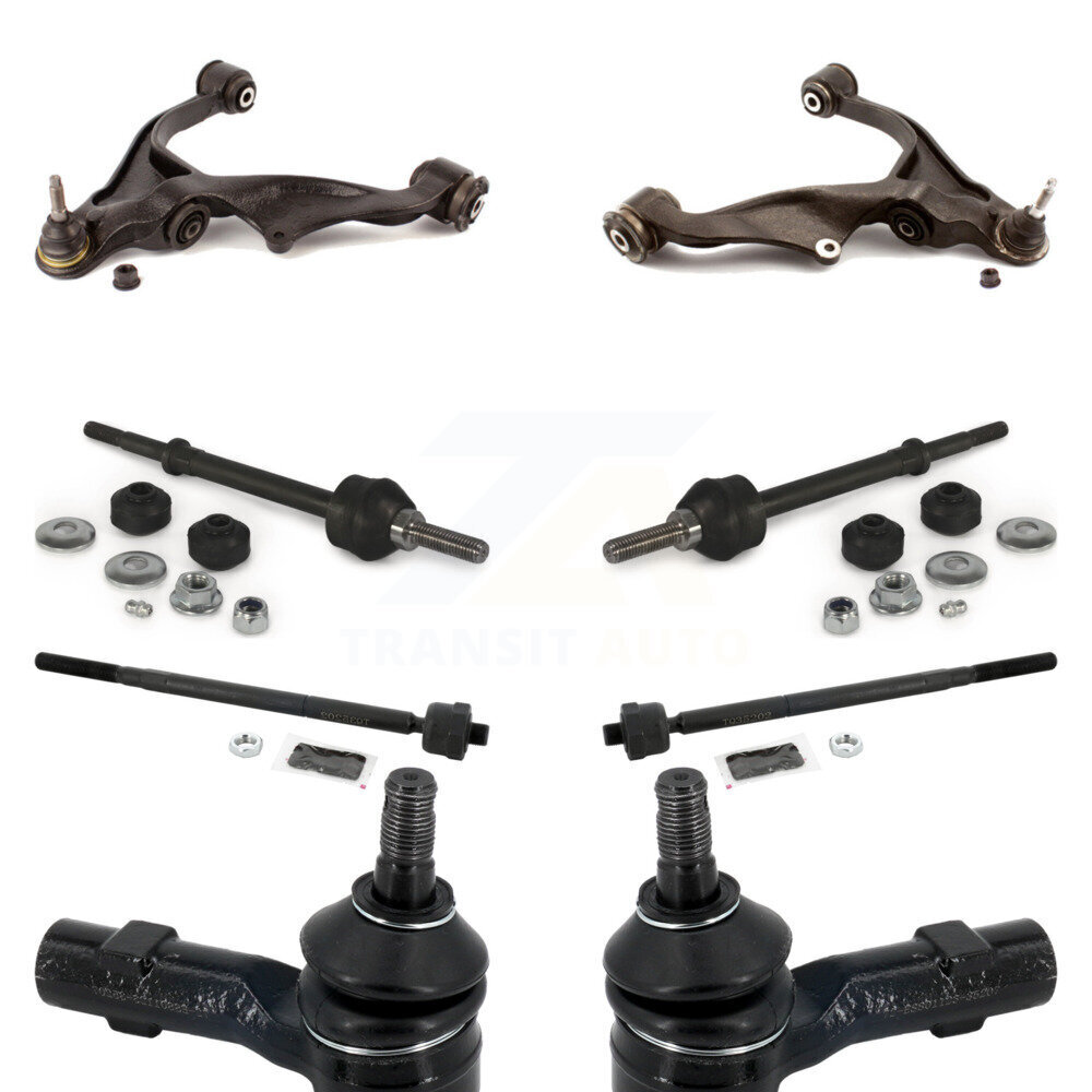 Front Suspension Control Arm & Ball Joint Tie Rod End Link Kit (8Pc) For Ram 1500 Classic K72-101524