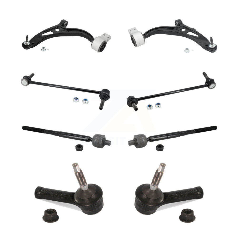 Front Suspension Control Arm And Ball Joint Tie Rod End Link Kit (8Pc) For Ford Explorer K72-101530