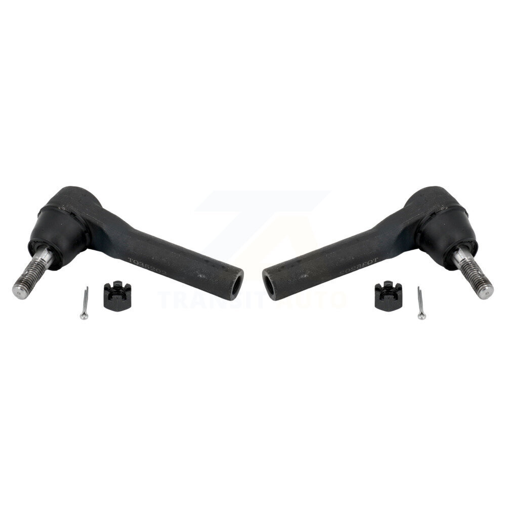 Front Outer Tie Rod End Pair For GMC Chevrolet Sierra 1500 Silverado Tahoe Yukon Cadillac K72-101605