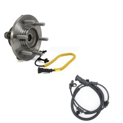 Front Wheel Hub Bearing And Extra ABS Sensor Kit For 2018-2020 Ford F-150 with Harness K7S-100050