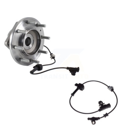 Front Wheel Hub Bearing & Extra Sensor Kit For Chevrolet Silverado 3500 HD GMC Sierra 4WD K7S-100055