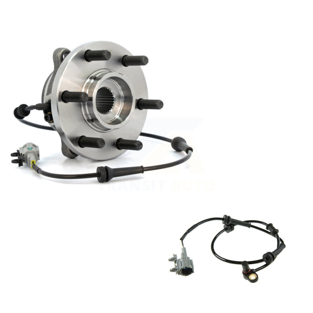 Front Wheel Hub Bearing And Extra ABS Sensor Kit For Nissan Frontier Pathfinder Xterra K7S-100069