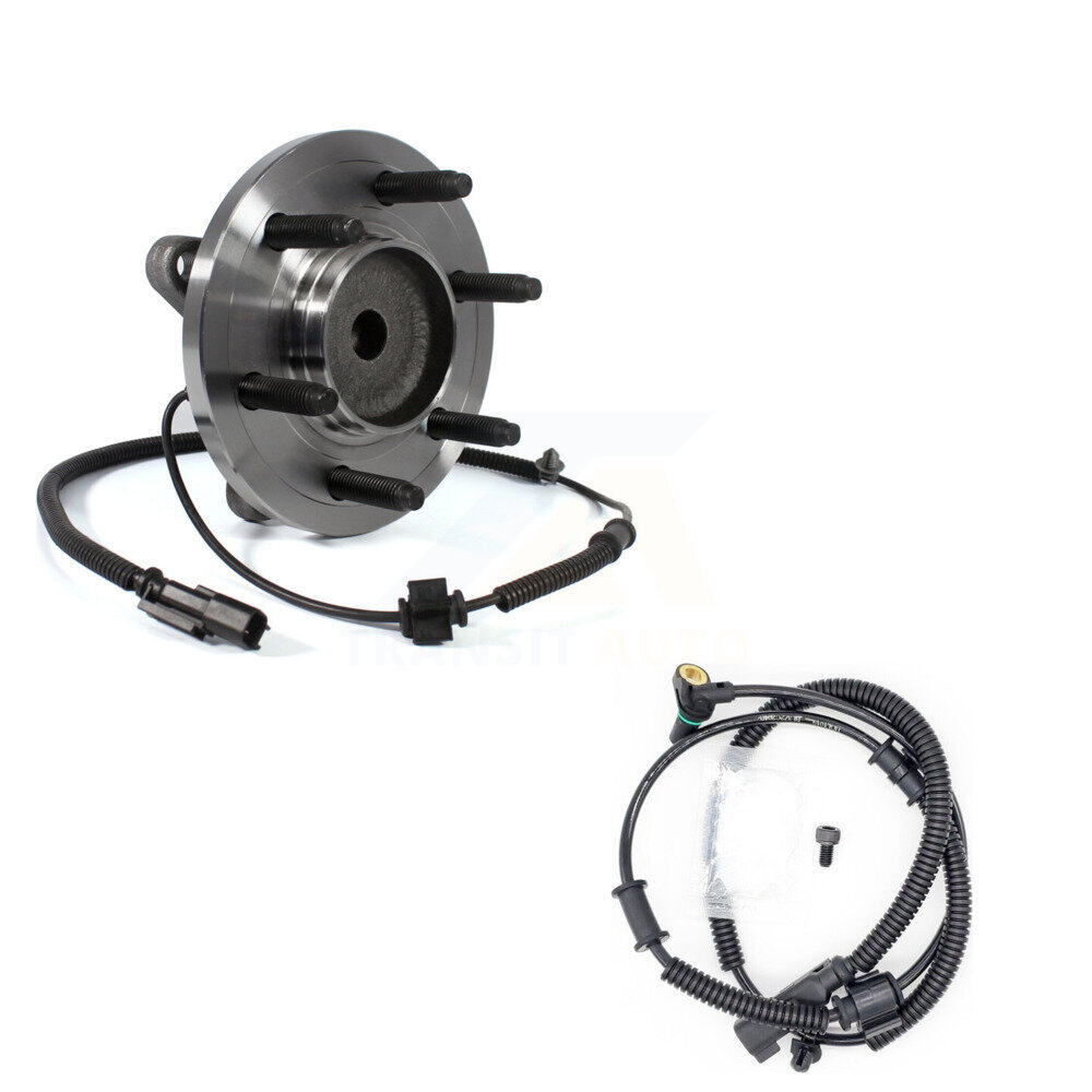 Front Wheel Hub Bearing Extra ABS Sensor Kit For Ford F-150 Expedition Lincoln Navigator K7S-100090